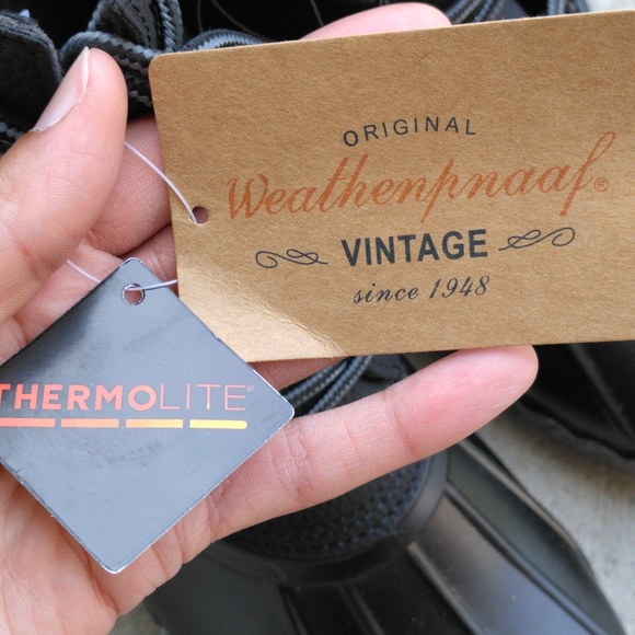 NWT Weatherproof Vintage Men's Size 11M Adam II Black Duck Boots - Picture 9 of 14